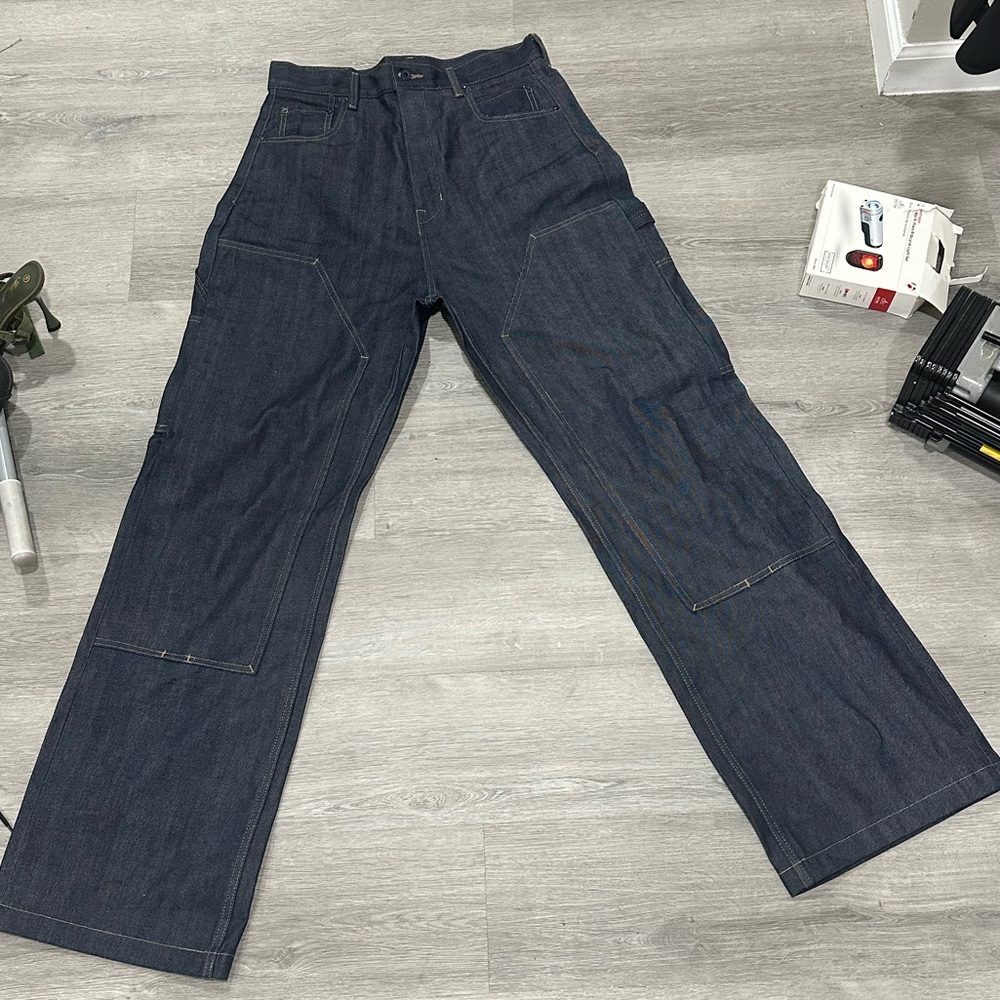 Rick Owens DRKSHDW Geth Jeans Double Knee